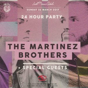 The Martinez Brothers -volantino