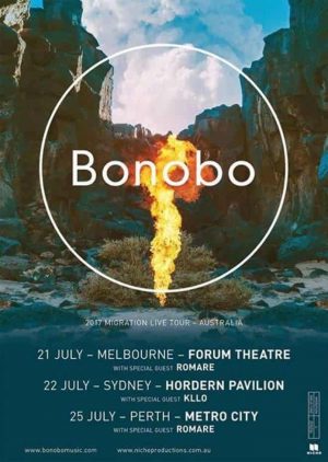 Bonobo Tour Australia