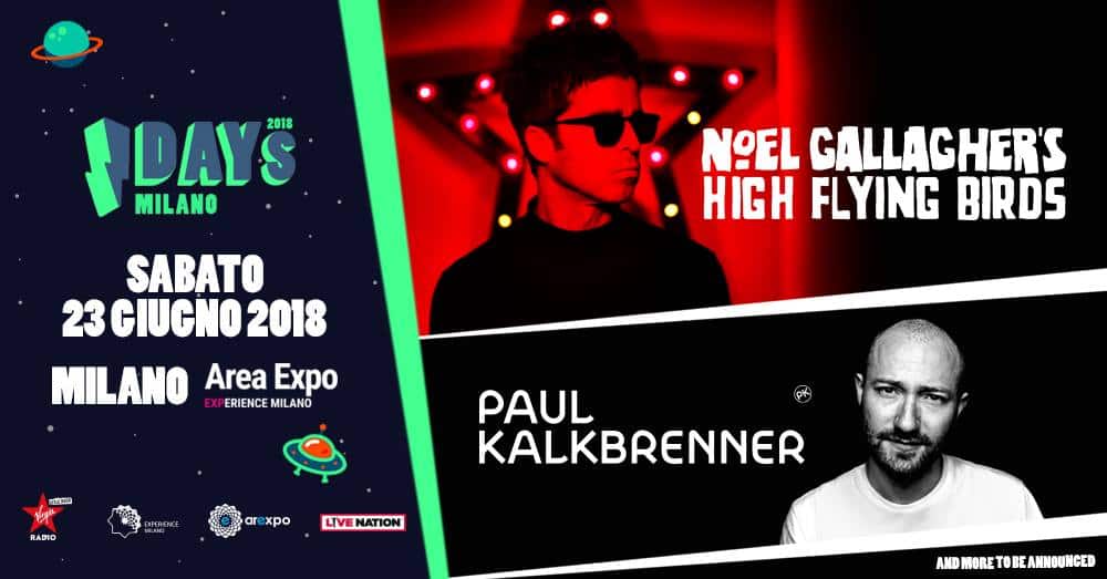 Noel Gallagher e Paul Kalkbrenner