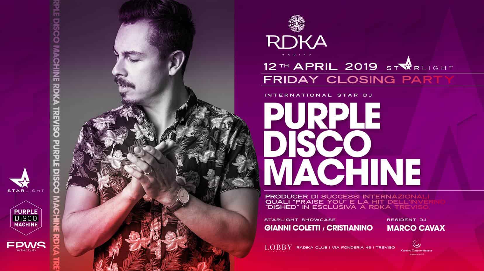 RDKA・Purple Disco Machine