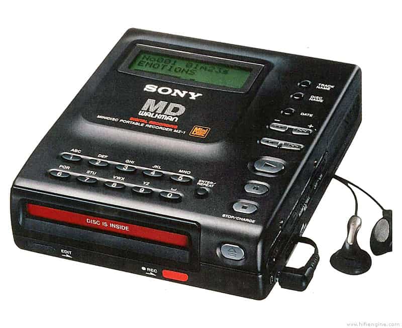 Walkman® MiniDisc MZ-1