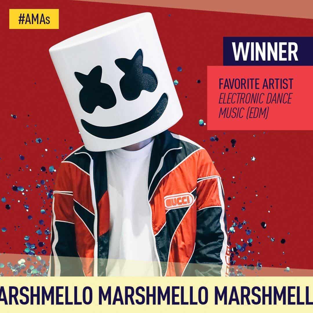 American Music Awards 2019 - Marshmello Winner