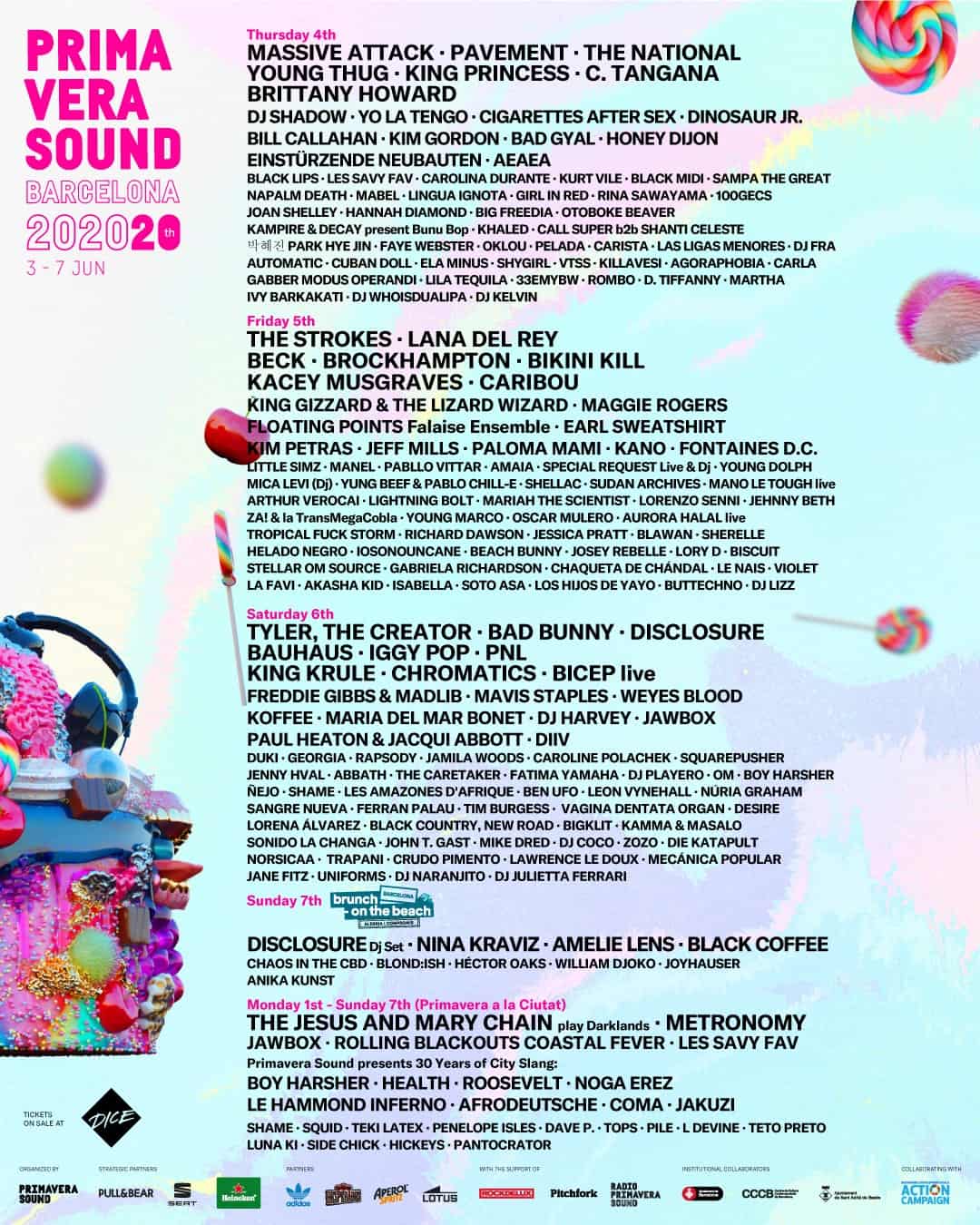 Primavera Sound 2020 - Lineup