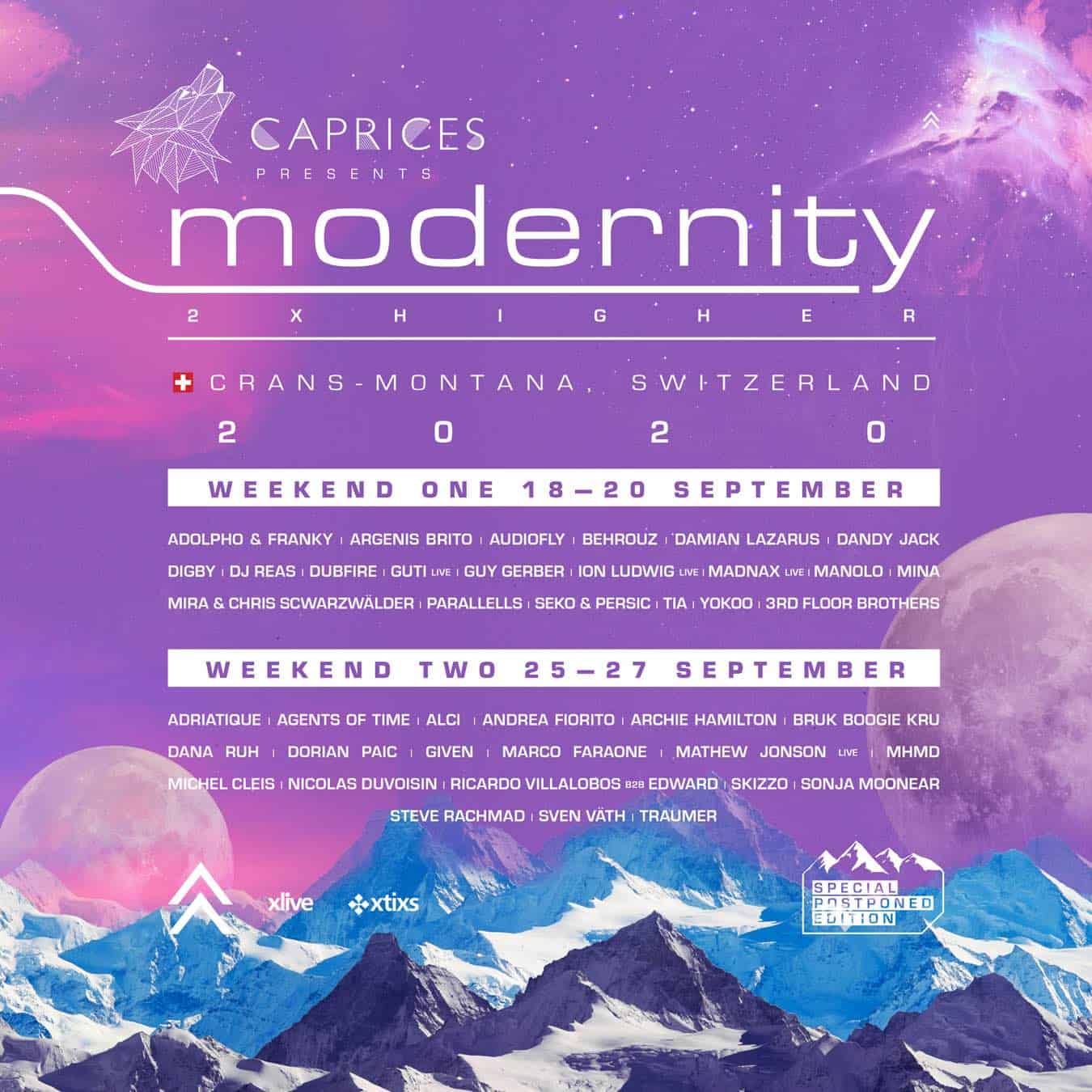 Caprices Festival 2020 - Lineup