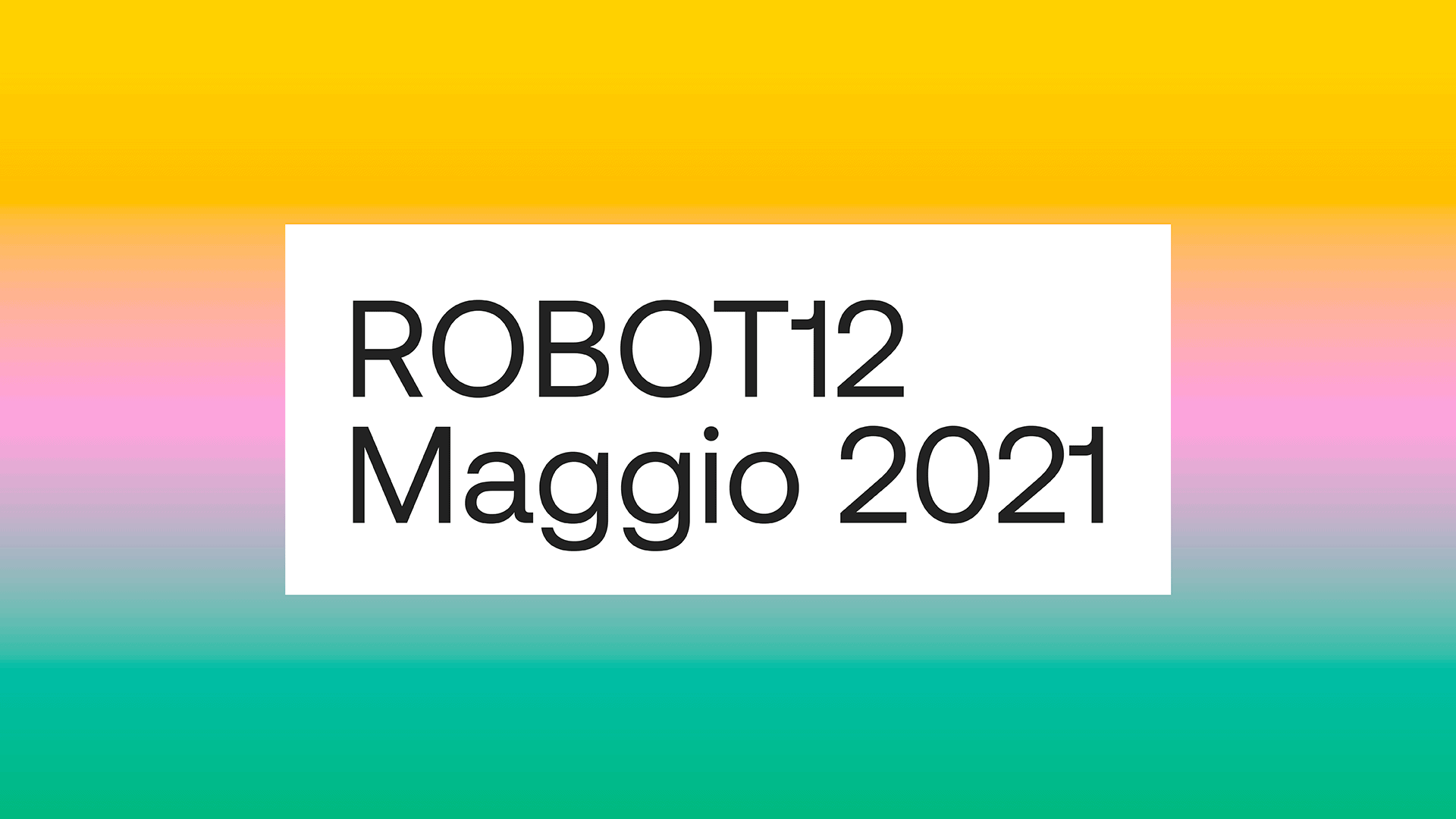 RoBOt Festival 2020 rinviato