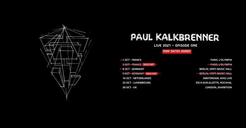 Paul Kalkbrenner - European Tour