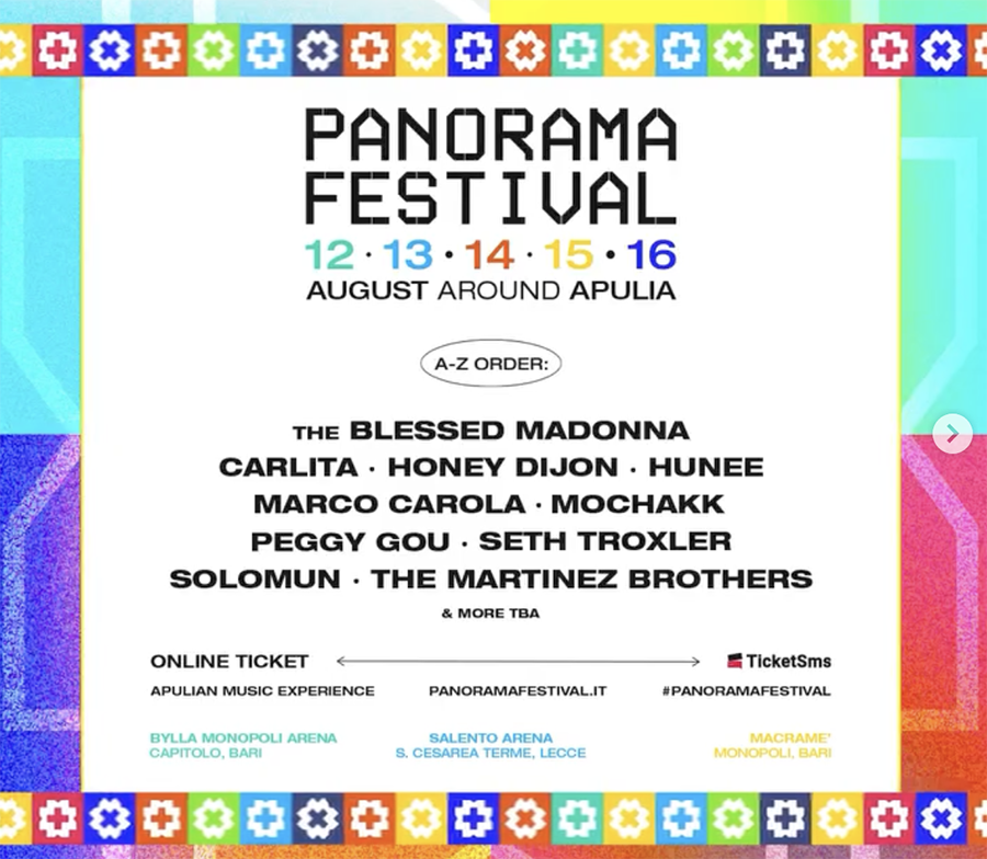 Panorama Festival 2023 - Lineup